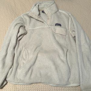 White Patagonia Fleece